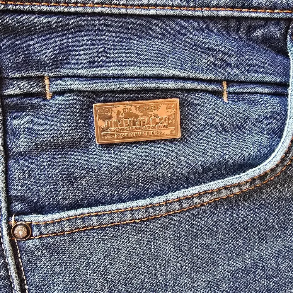 JinJer Jean Co. Madness Special Operations 36 x 27 Corps No. 6 Blue Medium Wash